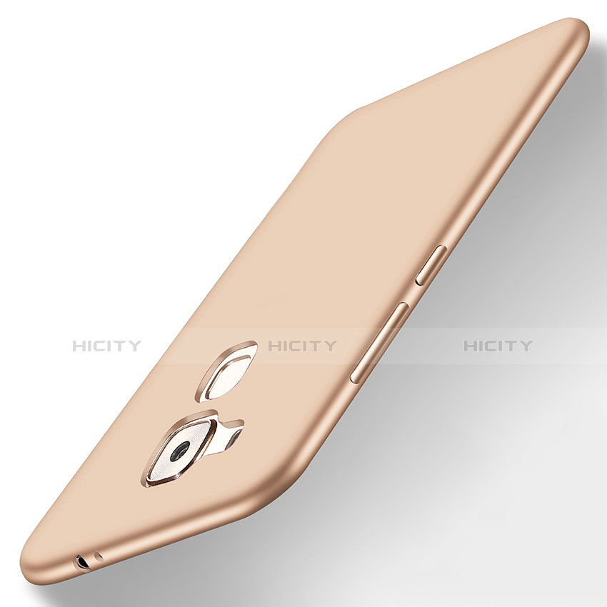 Silikon Schutzhülle Ultra Dünn Tasche S02 für Huawei G9 Plus Gold groß