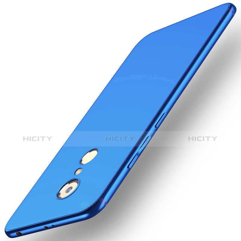 Silikon Schutzhülle Ultra Dünn Tasche S02 für Xiaomi Redmi 5 Blau groß