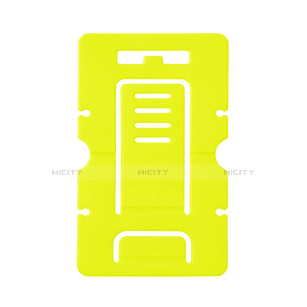 Smartphone Halter Halterung Handy Ständer Universal T04 Gelb groß