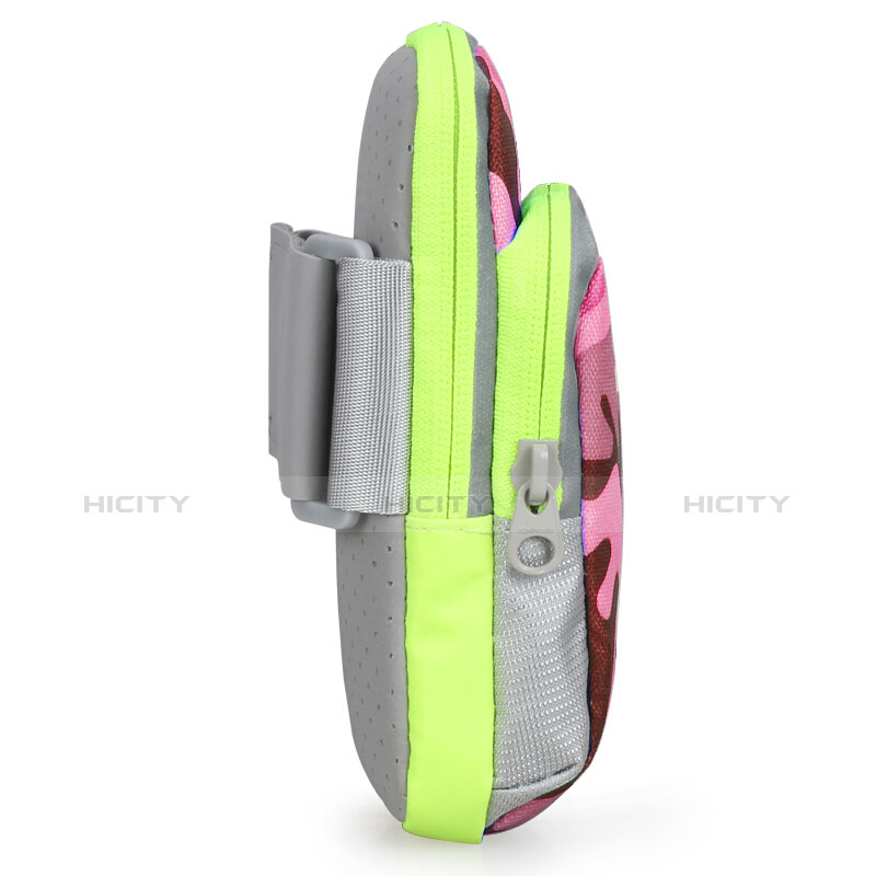Sport Armband Handytasche Sportarmband Laufen Joggen Universal B23 Pink groß