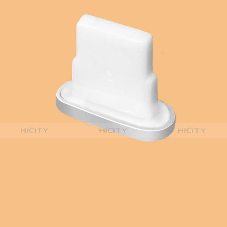 Staubschutz Stöpsel Passend Lightning USB Jack J07 für Apple iPhone 7 Silber Plus