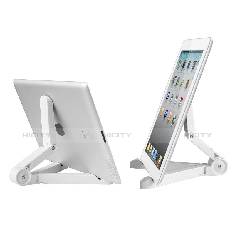 Tablet Halter Halterung Universal Tablet Ständer T23 für Apple iPad 4 Weiß Plus