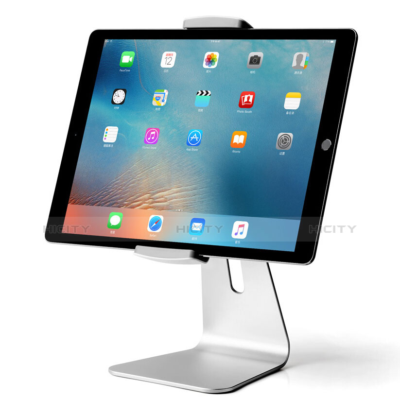 Tablet Halter Halterung Universal Tablet Ständer T24 für Apple iPad 2 Silber Plus