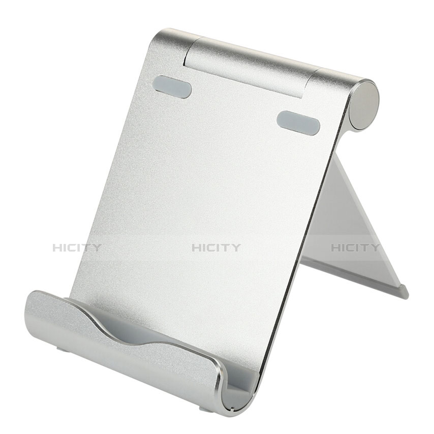 Tablet Halter Halterung Universal Tablet Ständer T27 für Apple iPad 2 Silber groß