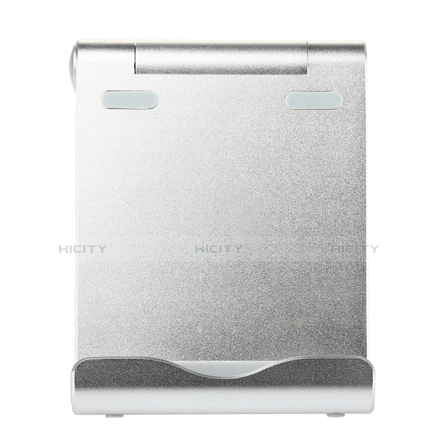 Tablet Halter Halterung Universal Tablet Ständer T27 für Samsung Galaxy Tab E 9.6 T560 T561 Silber groß