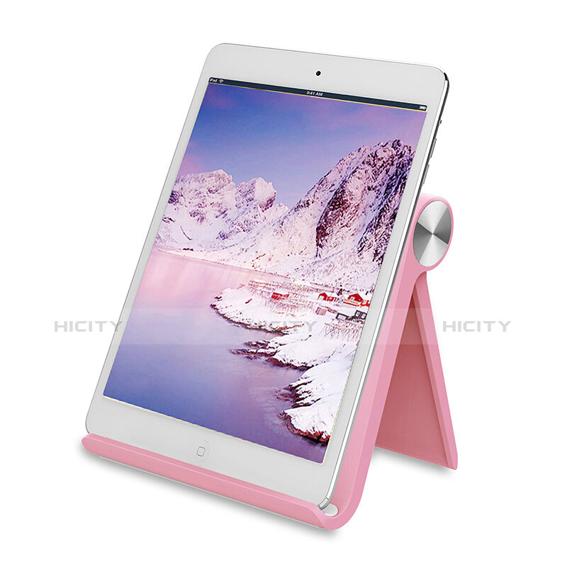 Tablet Halter Halterung Universal Tablet Ständer T28 für Apple iPad 3 Rosa Plus