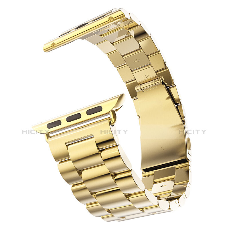 Uhrenarmband Edelstahl Band für Apple iWatch 2 38mm Gold groß