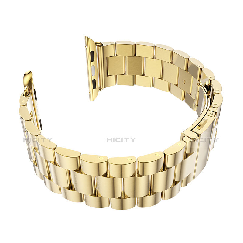 Uhrenarmband Edelstahl Band für Apple iWatch 42mm Gold