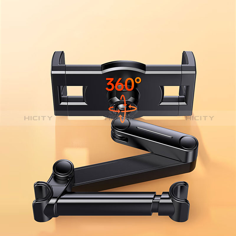 Universal Faltbare Ständer KFZ Halter Halterungung Rücksitz Handy Halter Halterung BS4 Schwarz groß