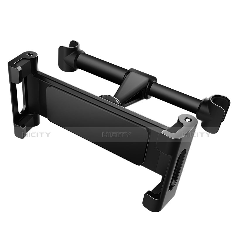 Universal Faltbare Ständer KFZ Halter Halterungung Rücksitz Tablet Halter Halterung B02 für Huawei MediaPad M2 10.0 M2-A10L Schwarz Plus