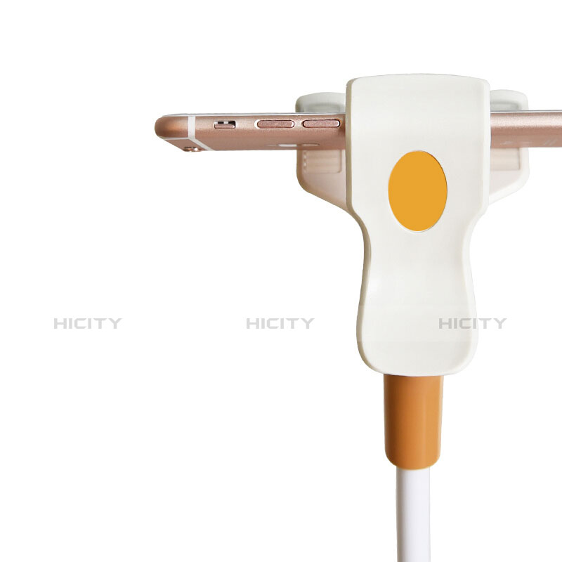 Universal Faltbare Ständer Smartphone Halter Halterung Flexibel T10 Orange