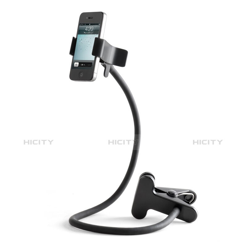 Universal Faltbare Ständer Smartphone Halter Halterung Flexibel T11 Schwarz