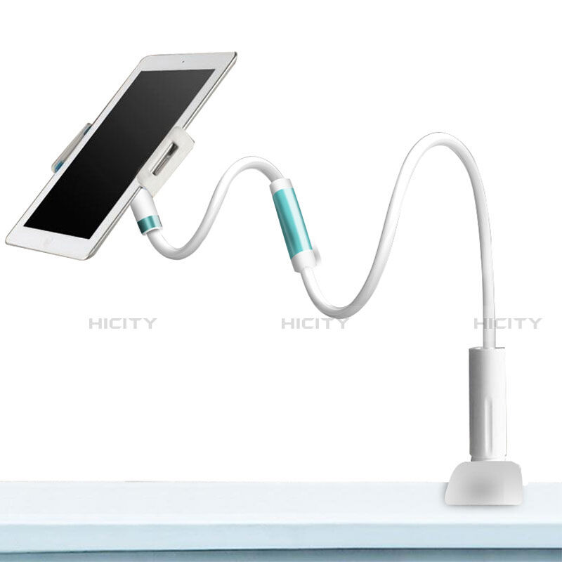 Universal Faltbare Ständer Tablet Halter Halterung Flexibel für Apple iPad Pro 11 (2020) Weiß Plus