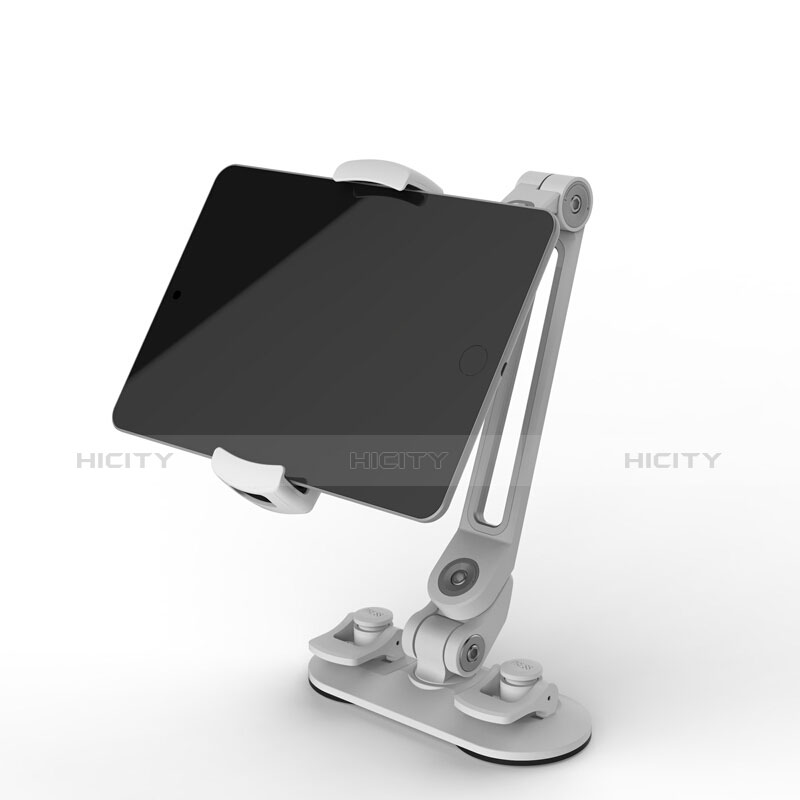 Universal Faltbare Ständer Tablet Halter Halterung Flexibel H02 für Amazon Kindle 6 inch Weiß