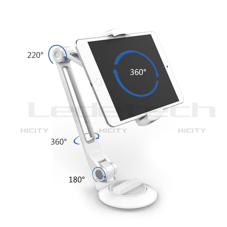 Universal Faltbare Ständer Tablet Halter Halterung Flexibel H04 für Apple iPad 10.2 (2020) groß