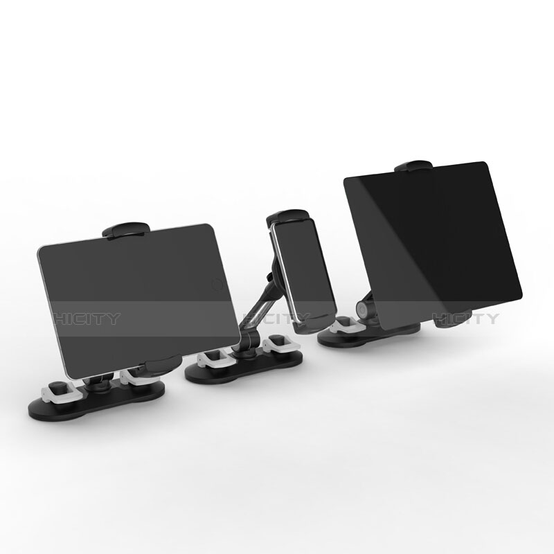Universal Faltbare Ständer Tablet Halter Halterung Flexibel H11 für Huawei Mediapad M3 8.4 BTV-DL09 BTV-W09 Schwarz Plus