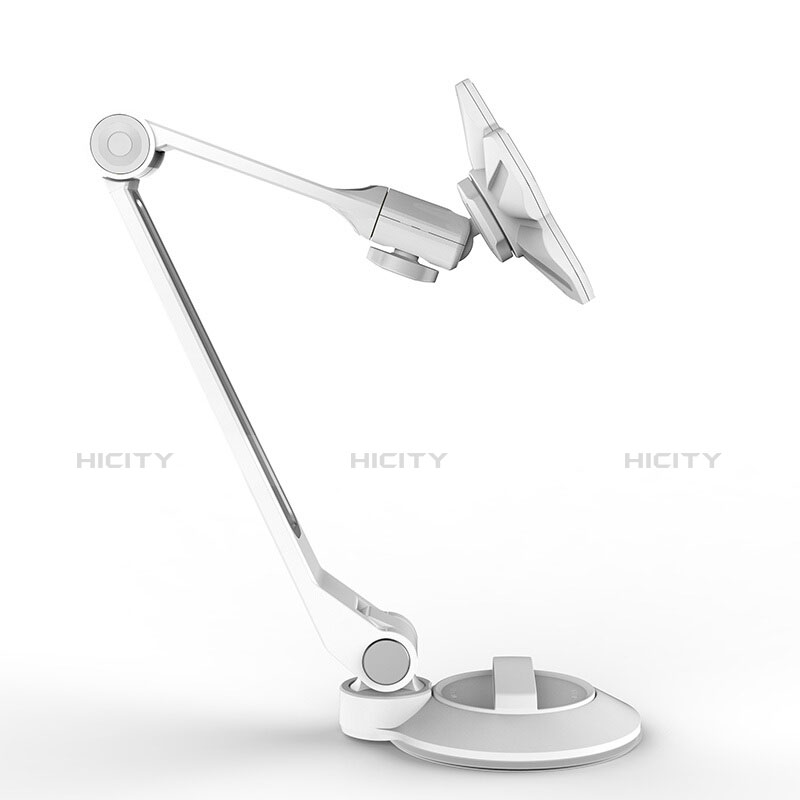 Universal Faltbare Ständer Tablet Halter Halterung Flexibel H14 für Apple iPad 3 Weiß groß