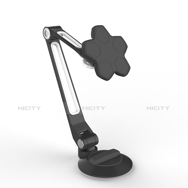 Universal Faltbare Ständer Tablet Halter Halterung Flexibel H14 für Apple iPad Mini 2 Schwarz groß