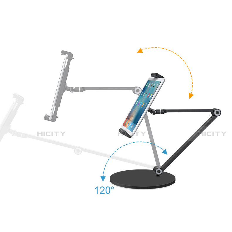 Universal Faltbare Ständer Tablet Halter Halterung Flexibel K04 für Apple iPad 3 groß