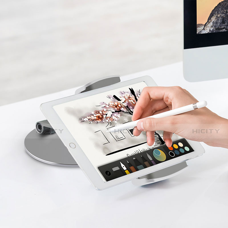 Universal Faltbare Ständer Tablet Halter Halterung Flexibel K10 für Apple iPad Pro 11 (2020)