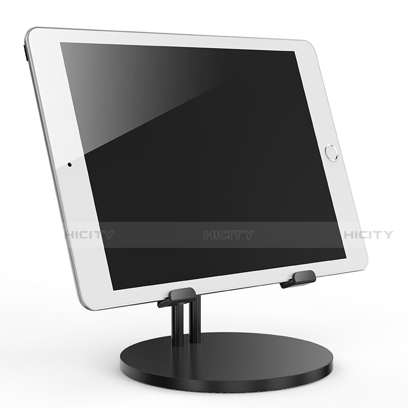 Universal Faltbare Ständer Tablet Halter Halterung Flexibel K24 für Apple iPad Air Schwarz