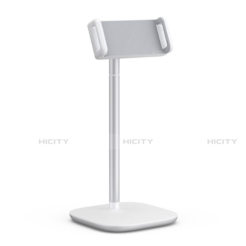 Universal Faltbare Ständer Tablet Halter Halterung Flexibel K26 für Samsung Galaxy Tab S7 4G 11 SM-T875 Silber groß