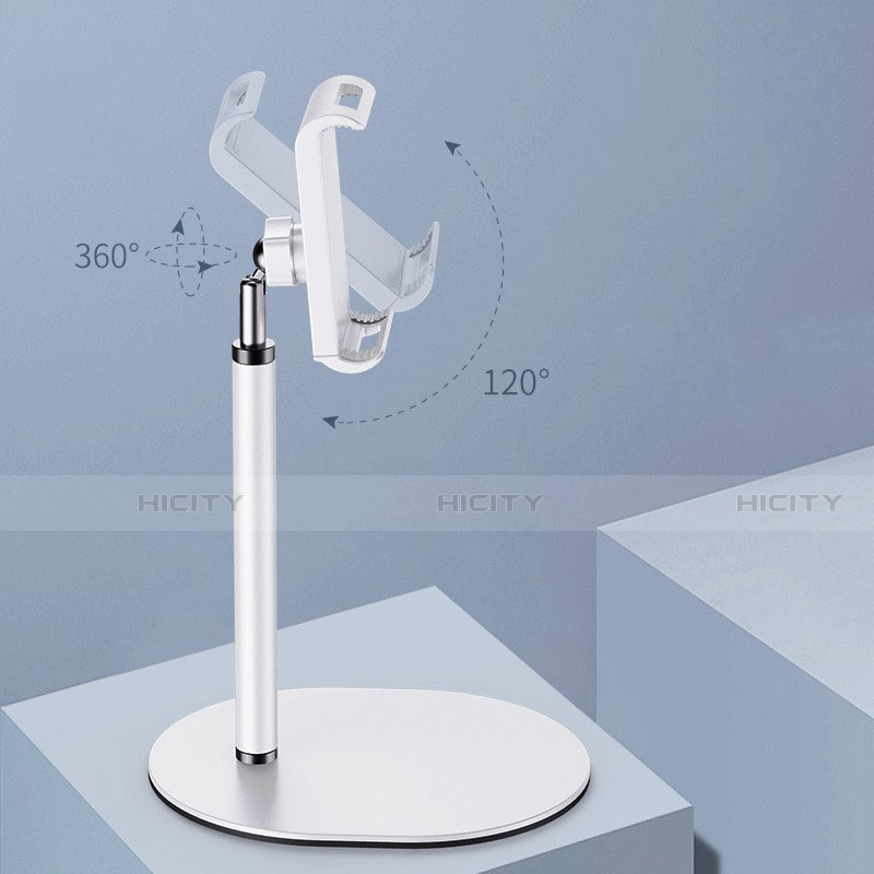 Universal Faltbare Ständer Tablet Halter Halterung Flexibel K28 für Huawei MediaPad M2 10.0 M2-A10L Weiß
