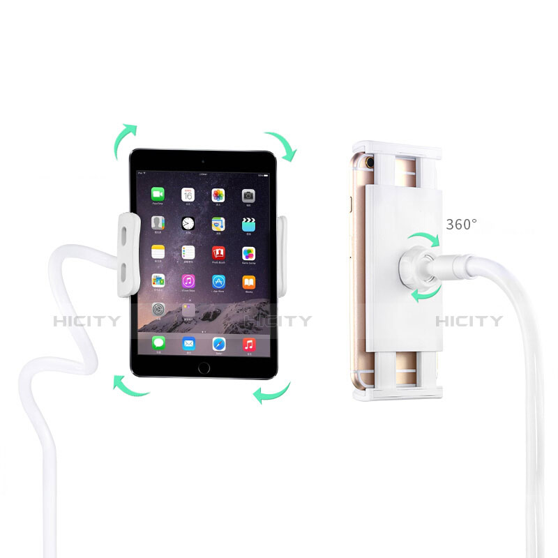 Universal Faltbare Ständer Tablet Halter Halterung Flexibel T33 für Apple iPad 2 Rosegold groß
