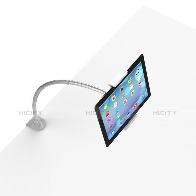 Universal Faltbare Ständer Tablet Halter Halterung Flexibel T37 für Apple iPad Mini 5 (2019) Weiß groß