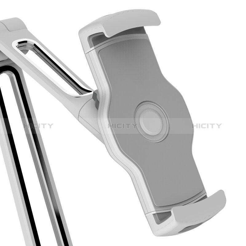 Universal Faltbare Ständer Tablet Halter Halterung Flexibel T43 für Apple New iPad 9.7 (2018) Silber