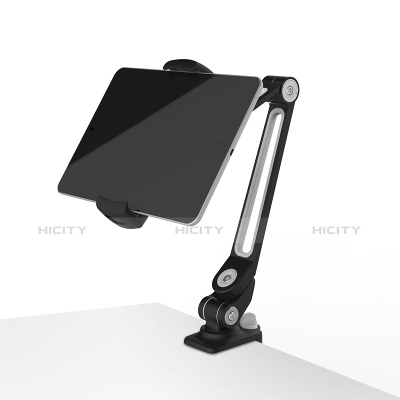 Universal Faltbare Ständer Tablet Halter Halterung Flexibel T43 für Huawei MediaPad M2 10.1 FDR-A03L FDR-A01W Schwarz groß