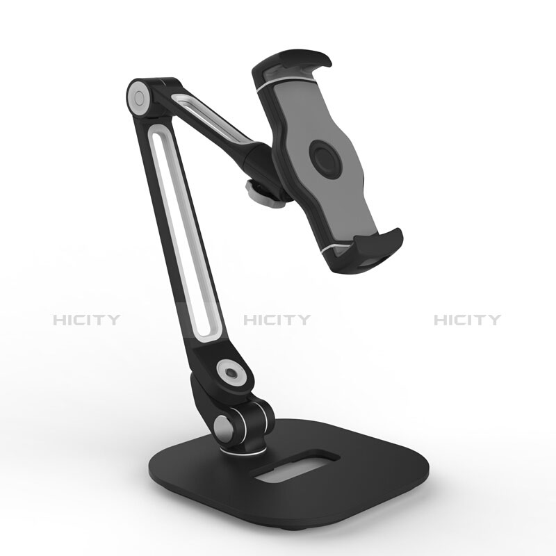 Universal Faltbare Ständer Tablet Halter Halterung Flexibel T44 für Huawei MatePad Schwarz