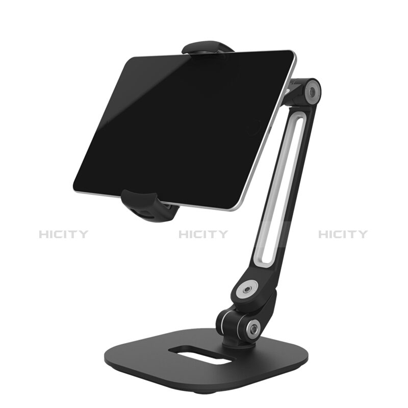 Universal Faltbare Ständer Tablet Halter Halterung Flexibel T44 für Samsung Galaxy Tab 4 8.0 T330 T331 T335 WiFi Schwarz Plus
