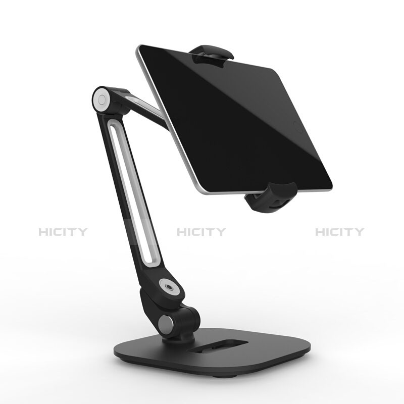 Universal Faltbare Ständer Tablet Halter Halterung Flexibel T44 für Samsung Galaxy Tab 4 8.0 T330 T331 T335 WiFi Schwarz groß