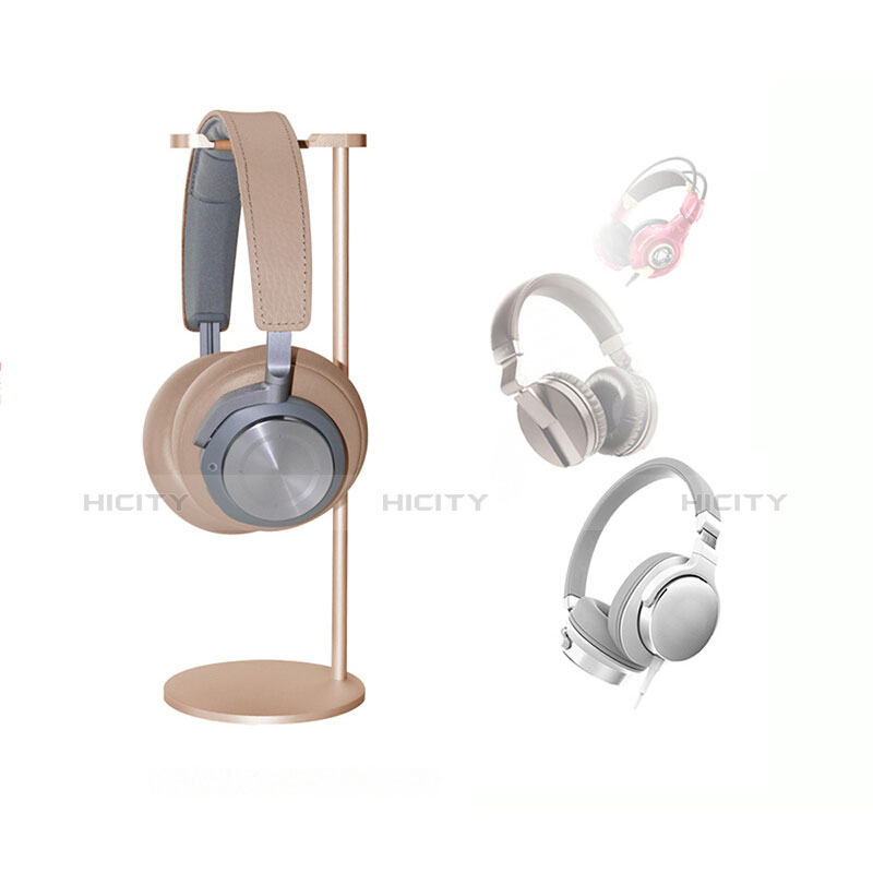 Universal Ständer Ohrhörer Headset Kopfhörer Stand H01 Gold