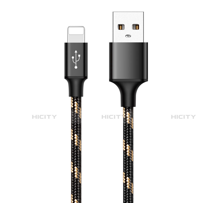 USB Ladekabel Kabel 25cm S03 für Apple iPad 10.2 (2020) groß