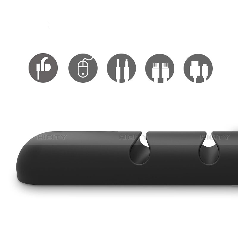 USB Ladekabel Kabel C02 für Apple iPhone 5C Schwarz groß