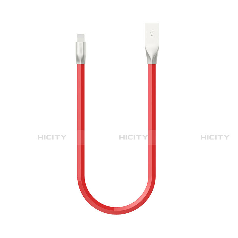 USB Ladekabel Kabel C06 für Apple iPhone 6S Rot Plus