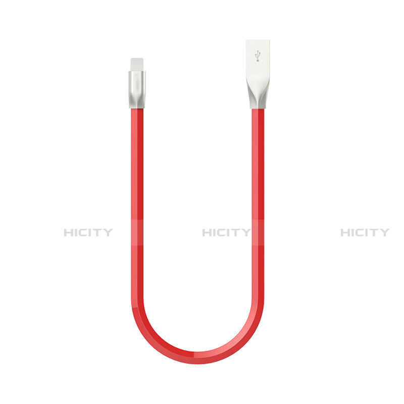 USB Ladekabel Kabel C06 für Apple iPhone SE3 (2022) Rot Plus