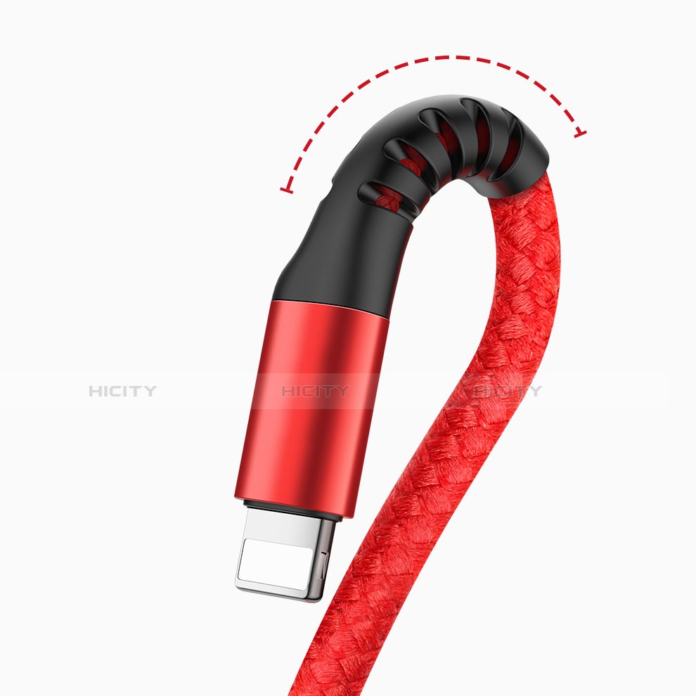 USB Ladekabel Kabel C08 für Apple iPad 10.2 (2020) groß