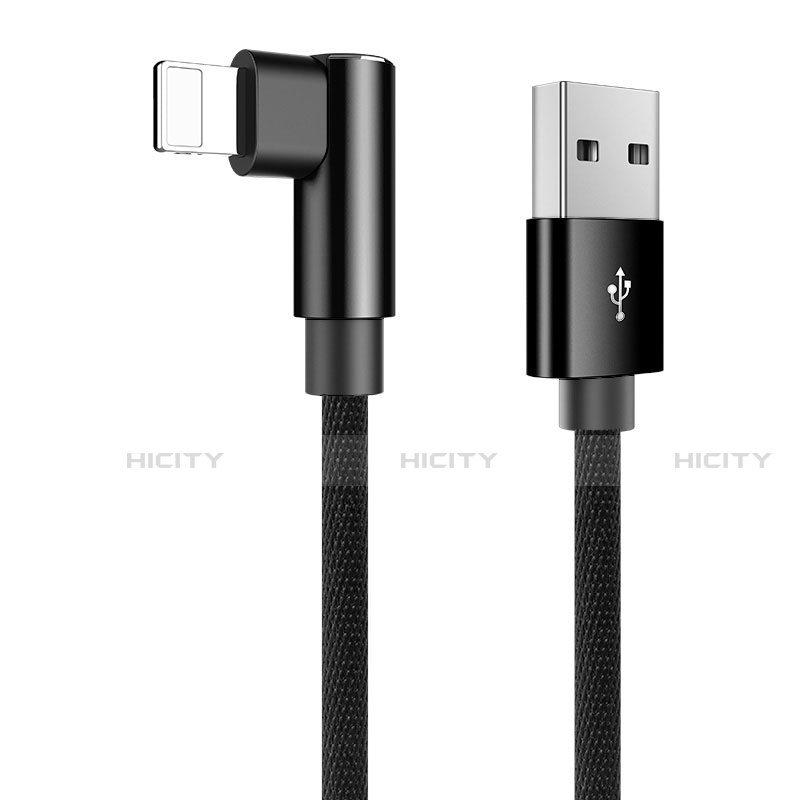 USB Ladekabel Kabel D16 für Apple iPad Pro 11 (2020) Schwarz