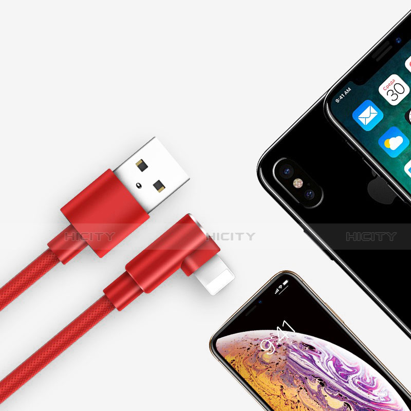 USB Ladekabel Kabel D17 für Apple iPhone 11 Pro groß