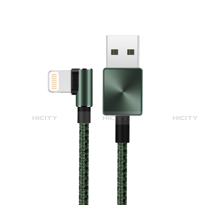 USB Ladekabel Kabel D19 für Apple iPad Air 10.9 (2020) Grün