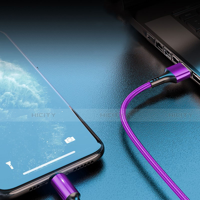 USB Ladekabel Kabel D21 für Apple iPhone 13 Pro groß