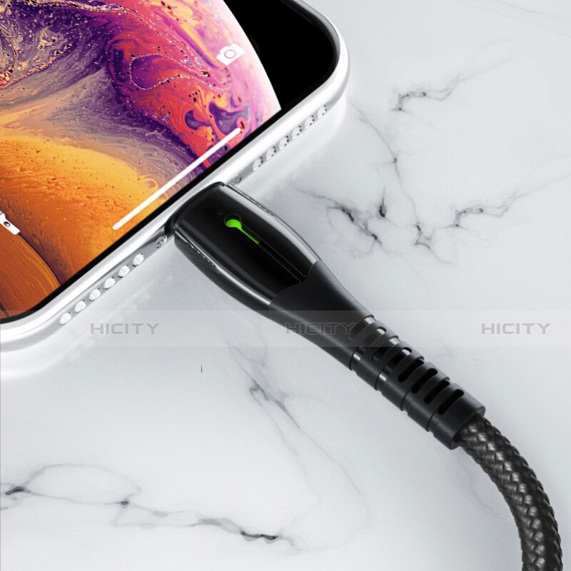 USB Ladekabel Kabel D23 für Apple iPhone Xs Max