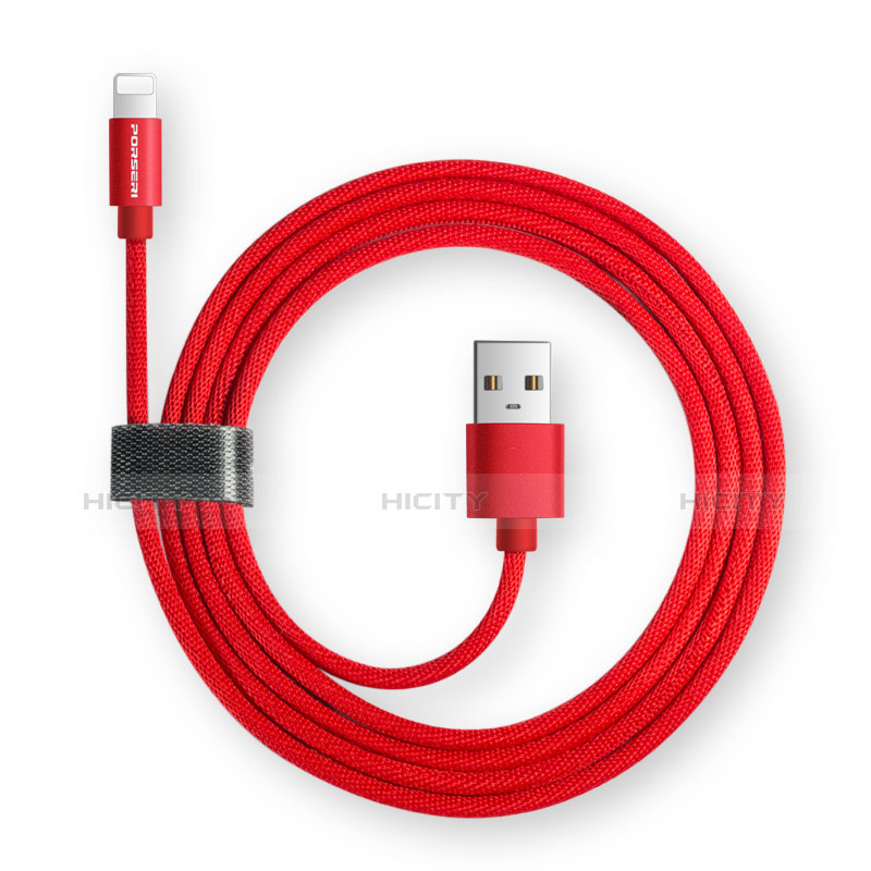 USB Ladekabel Kabel L14 für Apple iPad 4 Schwarz groß