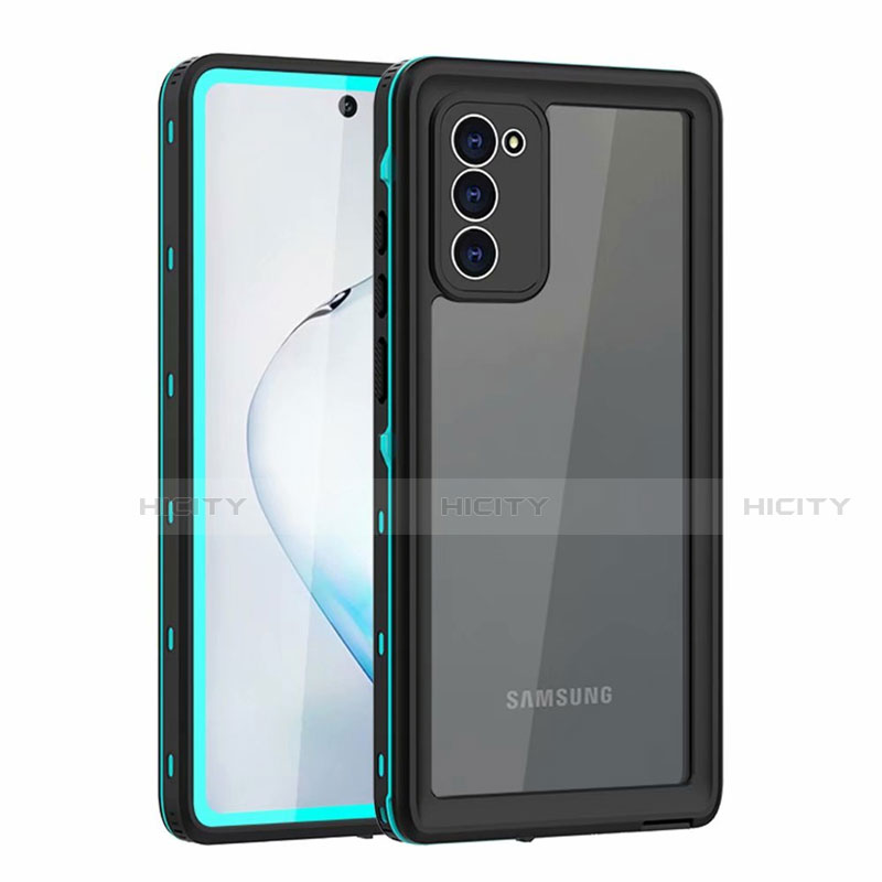 Wasserdicht Unterwasser Silikon Hülle Handyhülle und Kunststoff Waterproof Schutzhülle 360 Grad Ganzkörper Tasche für Samsung Galaxy Note 20 5G groß