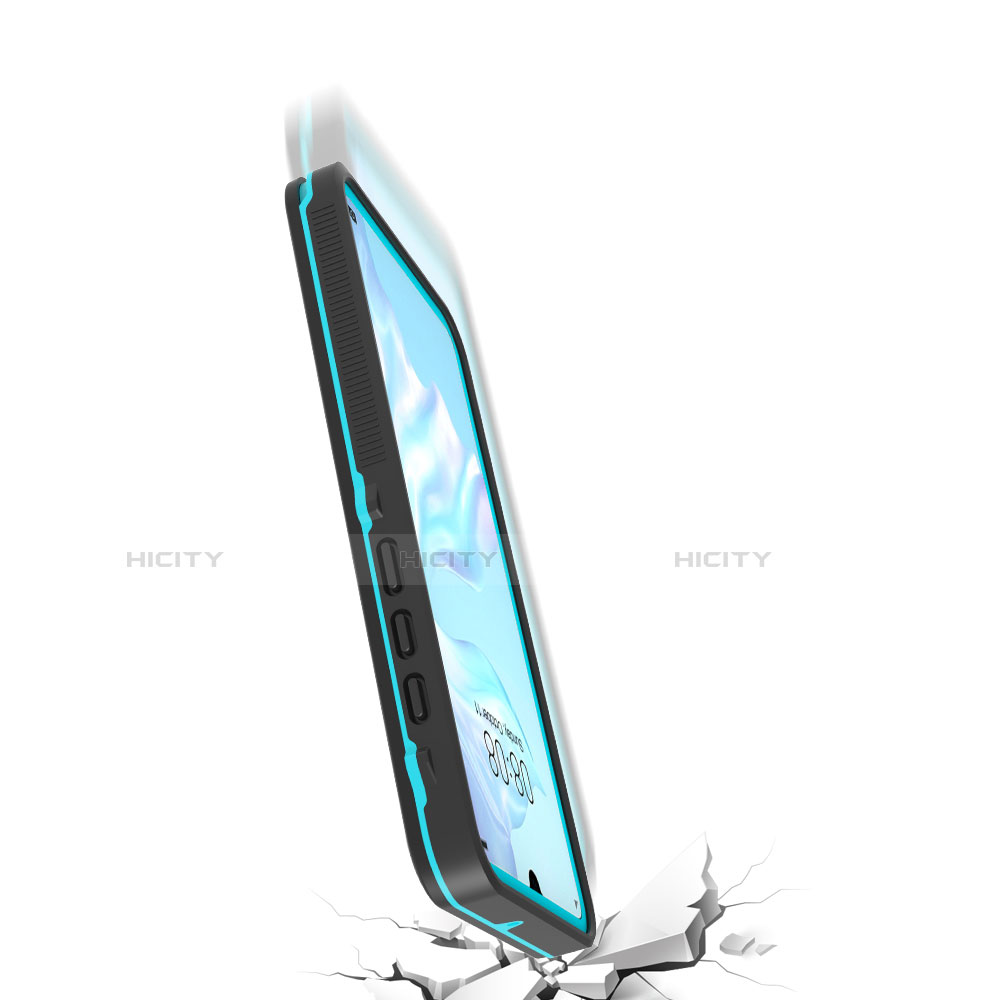 Wasserdicht Unterwasser Silikon Hülle Handyhülle und Kunststoff Waterproof Schutzhülle 360 Grad Tasche für Huawei P30